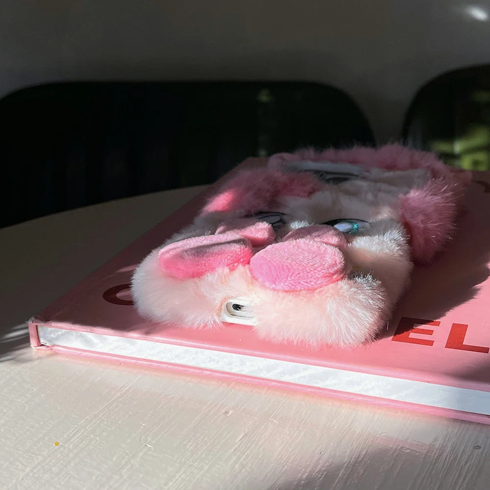 Sweet Pink Plush Phone Case