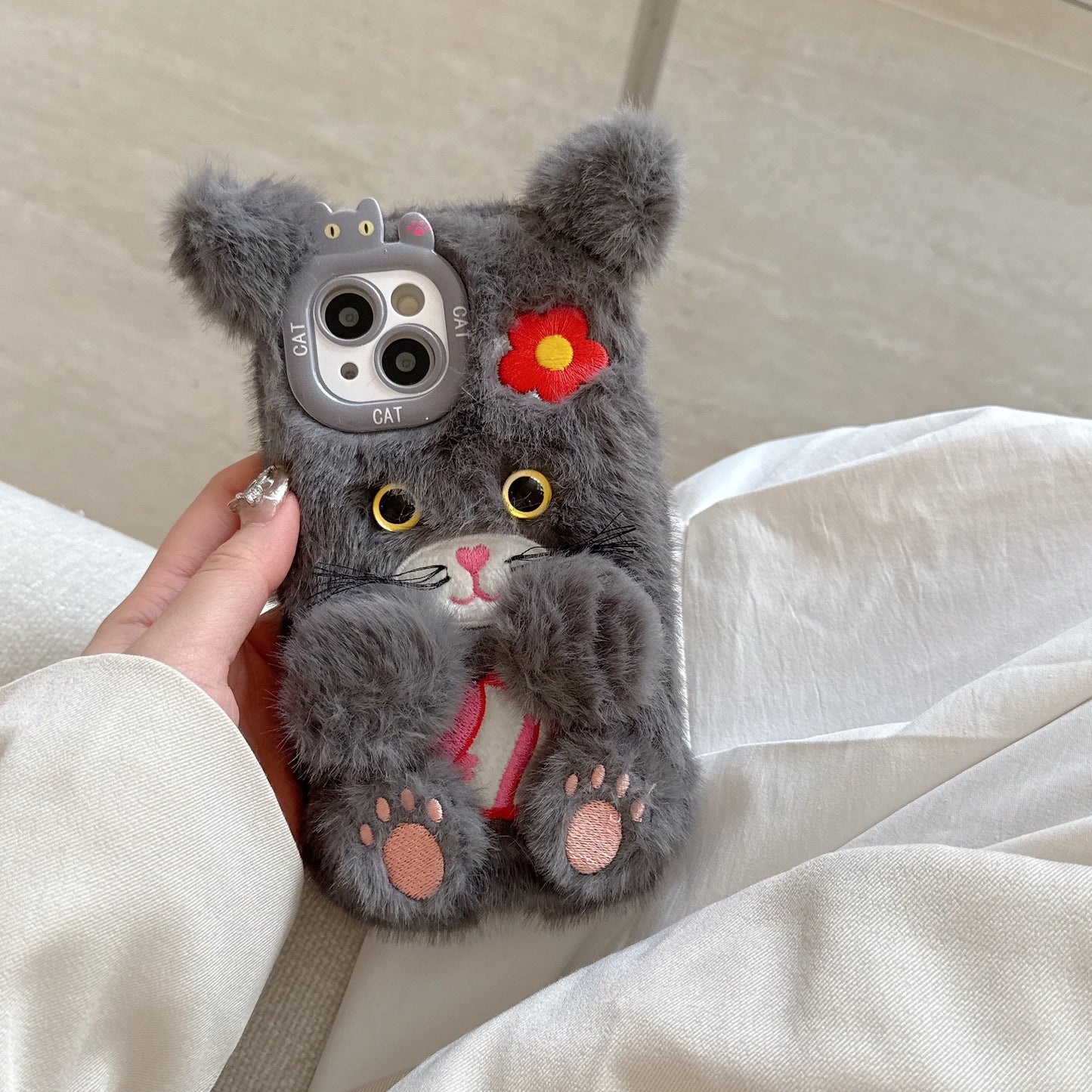 Cat Plush Phone case